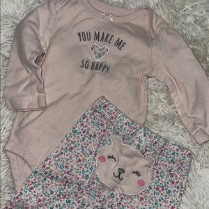 Carters Baby Girl Outfit